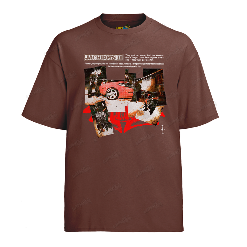 Camiseta Algodão Travis Scott Jack Boys II