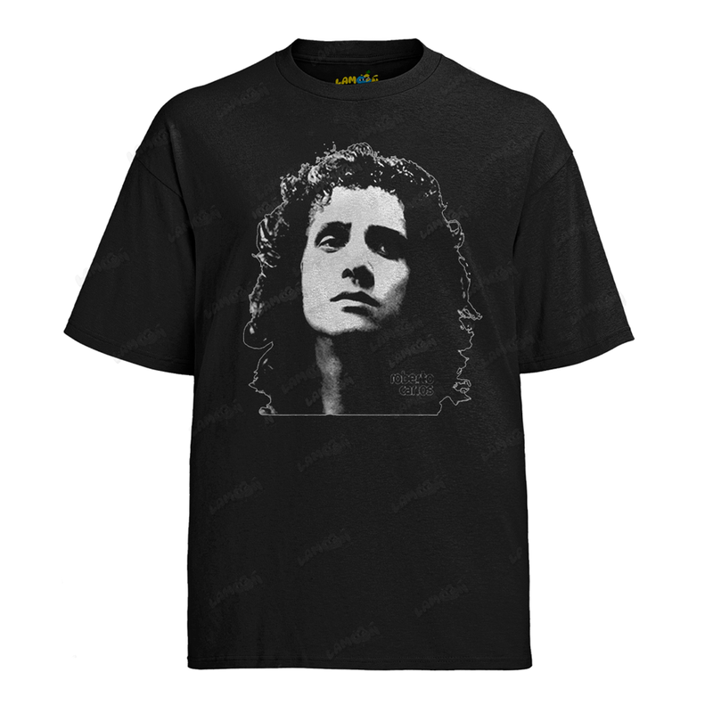 Camiseta Algodão Roberto Carlos Rosto PB