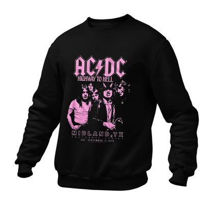 Moletom Gola Redonda Integrantes Banda 2026 AC Highway Hell