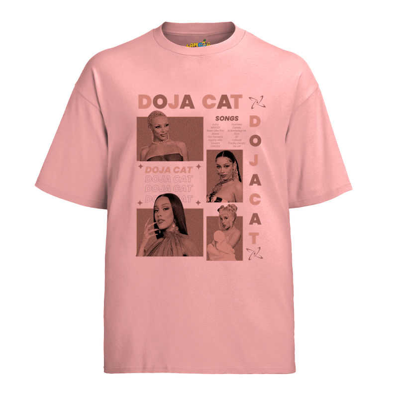Camiseta Algodão Doja Cat Songs