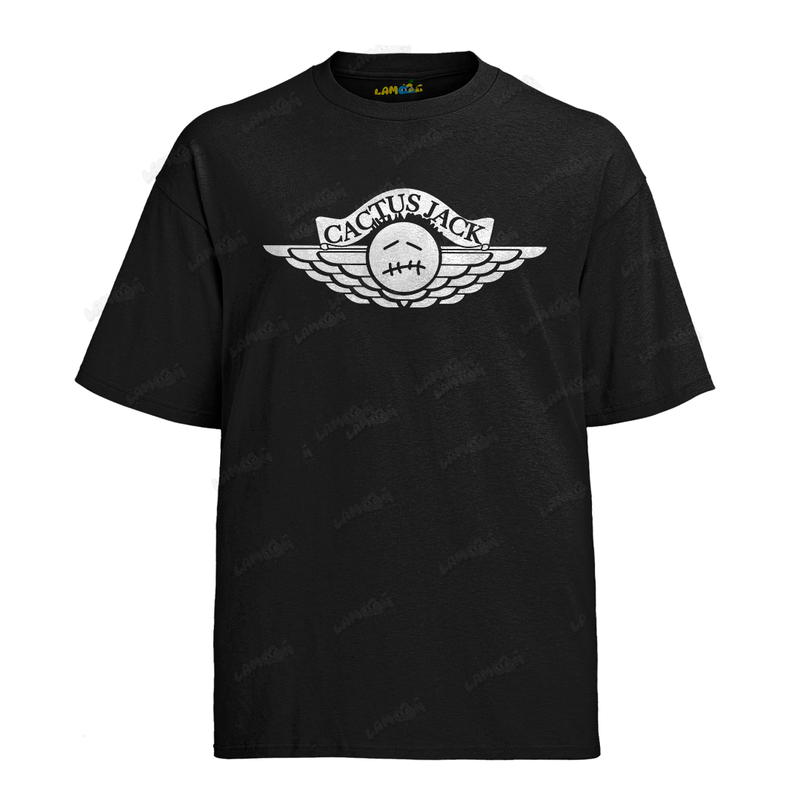 Camiseta Algodão Travis Scott Cactus Jack