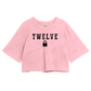 Cropped Oversized Algodão Taylor Swift Twelve Cadeado