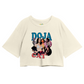 Cropped Oversized Doja Cat Graphic Vintage