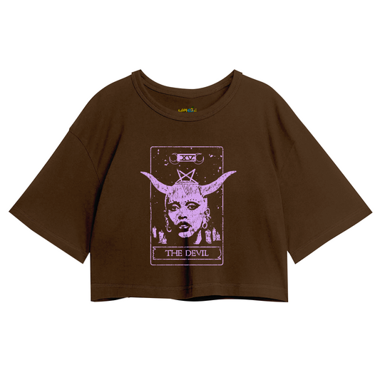 Cropped Oversized Doja Cat The Devil