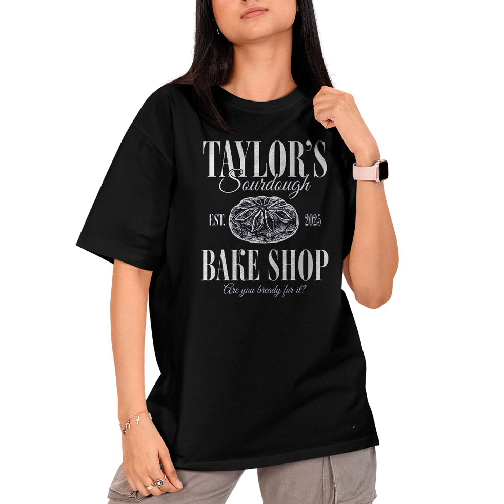 Camiseta Algodão Taylor Swift Bake Shop