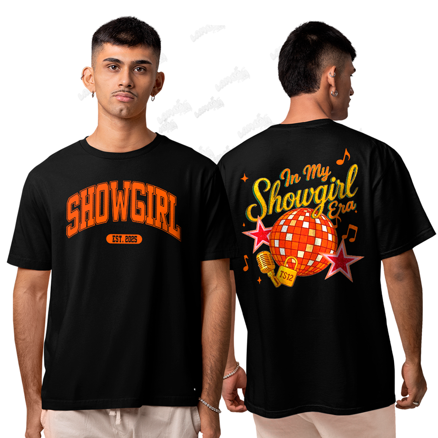 Camiseta Algodão Taylor Swift My Showgirl Era FC