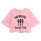 Cropped Oversized Taylor Swift Showgirl Social Club 1