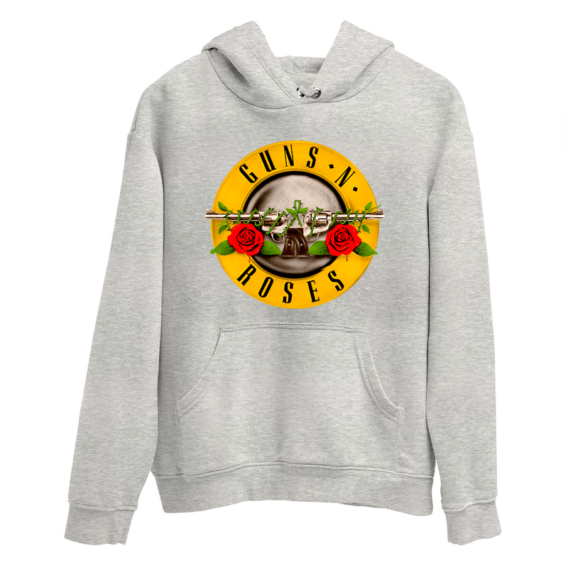 Moletom Canguru Roses Banda Logo Vintage