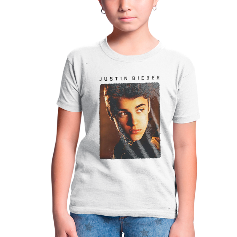 Camiseta Infantil Algodão Justin Bieber Believe Tour 2013