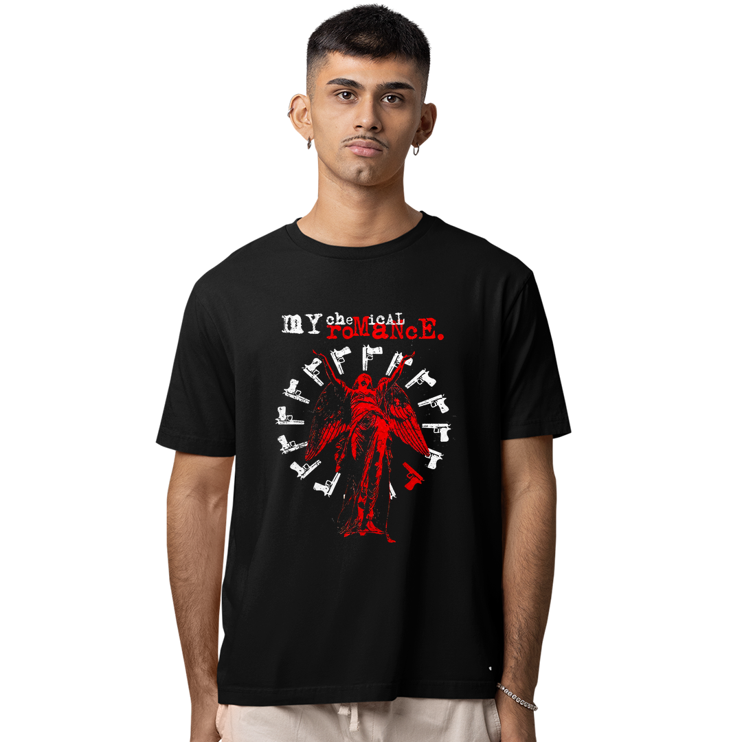 Camiseta Algodão My Chemical Romance Angel