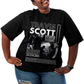Camiseta Plus Size Algodão Travis Scott Utopia 2023