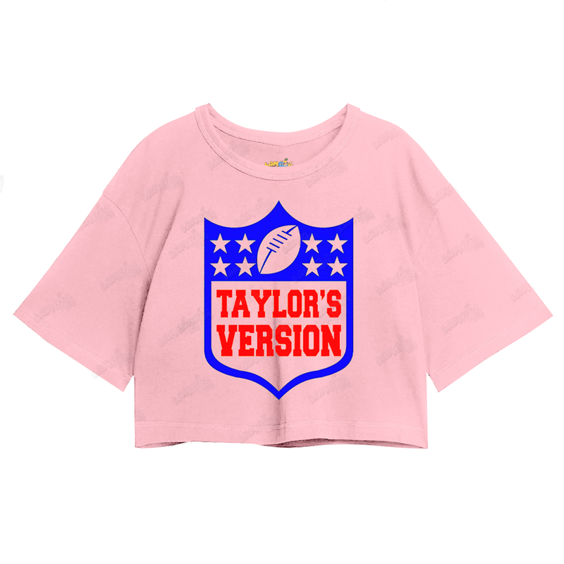 Cropped Oversized Algodão Taylor Swift Taylor's Version
