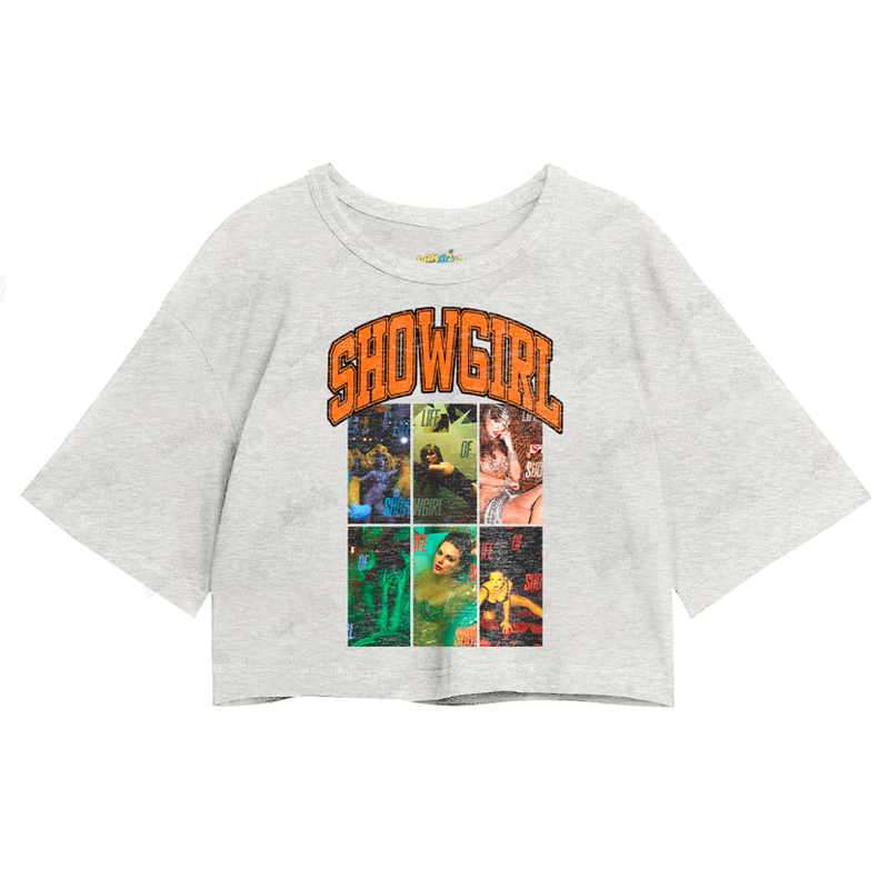 Cropped Oversized Algodão Taylor Swift Showgirl