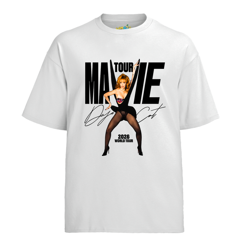 Camiseta Algodão Doja Cat Worl Tour 2026