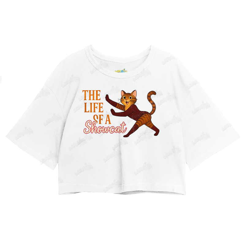 Cropped Oversized Algodão Taylor Swift The Life Showcat