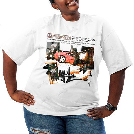 Camiseta Plus Size Algodão T shirt Travis Scott Jack Boys II