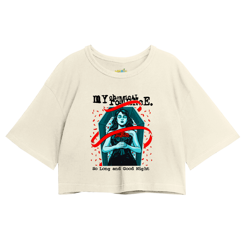 Cropped Oversized My Chemical Romance So Long And Good Night