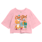 Cropped Oversized Algodão Taylor Swift Cat Girl 12