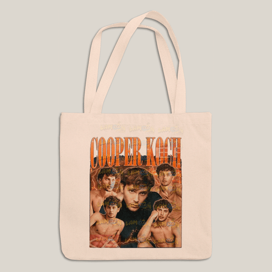 Sacola Ecobag Bolsa 38X40 Algodão- Cooper Koch Ator Laranja-
