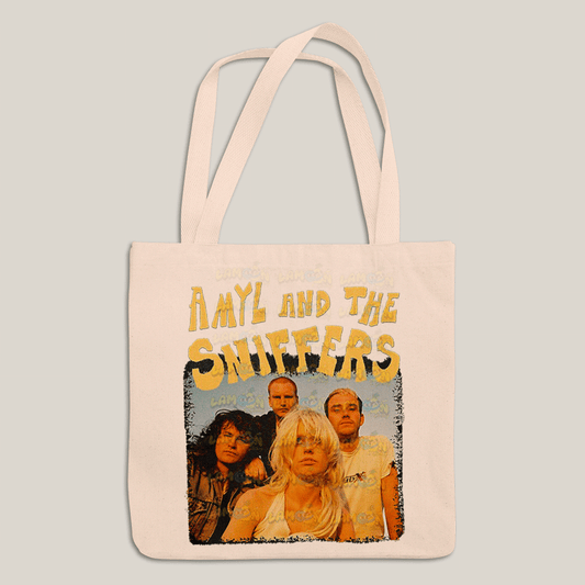 Sacola Ecobag Bolsa 38X40 Algodão-Amyl And The Sniffers Amarela