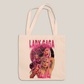 Sacola Ecobag Bolsa 38X40 Algodão- Lady Gaga Alienigena Pink