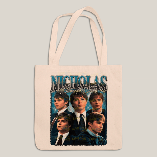 Sacola Ecobag Bolsa 38X40 Algodão- Nicholas Alexander Chavez Ator-