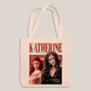 Sacola Ecobag Bolsa 38X40 Algodão- Katherine Pierce Vermelho 1