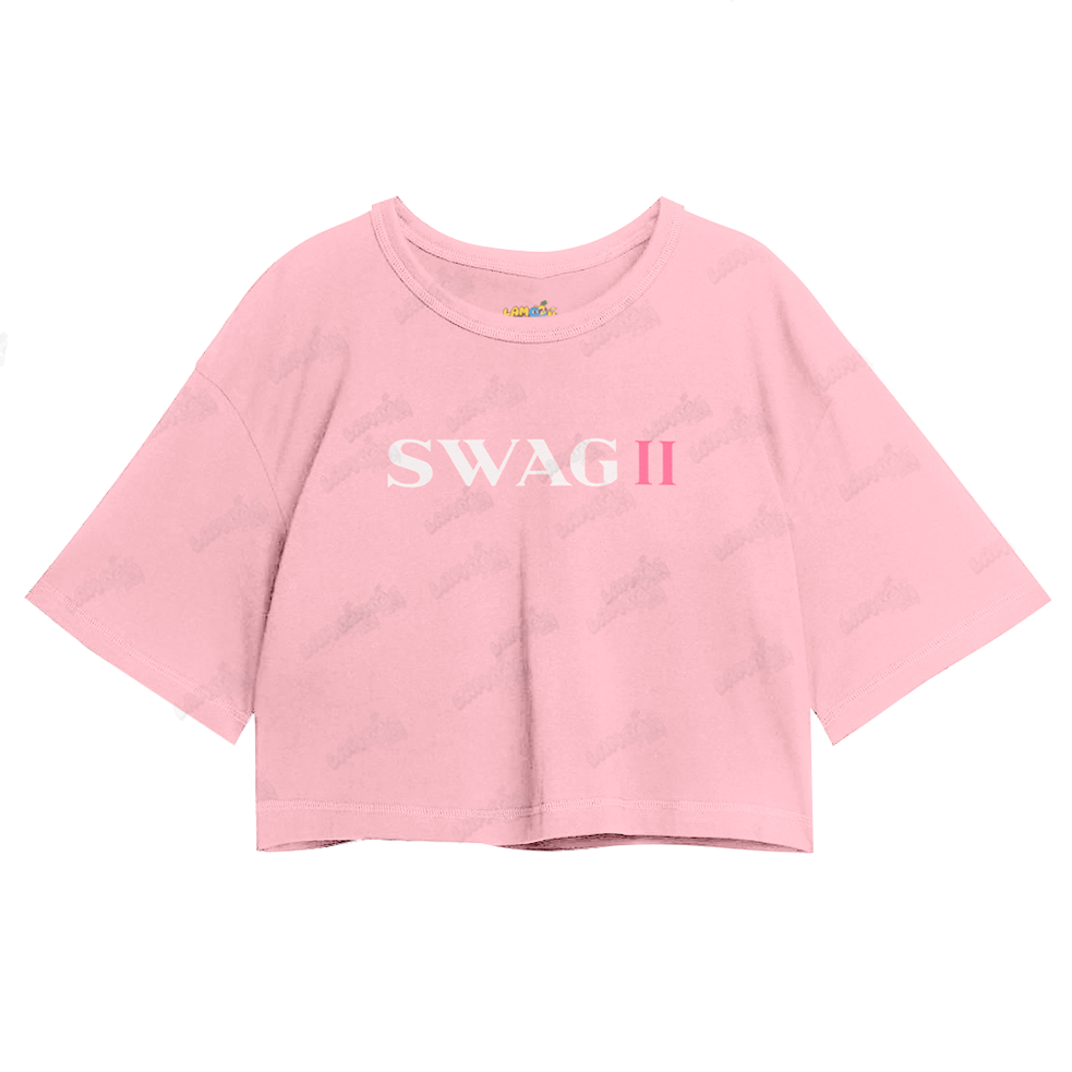 Cropped Oversized Algodão Justin Bieber Swag II