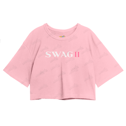 Cropped Oversized Algodão Justin Bieber Swag II