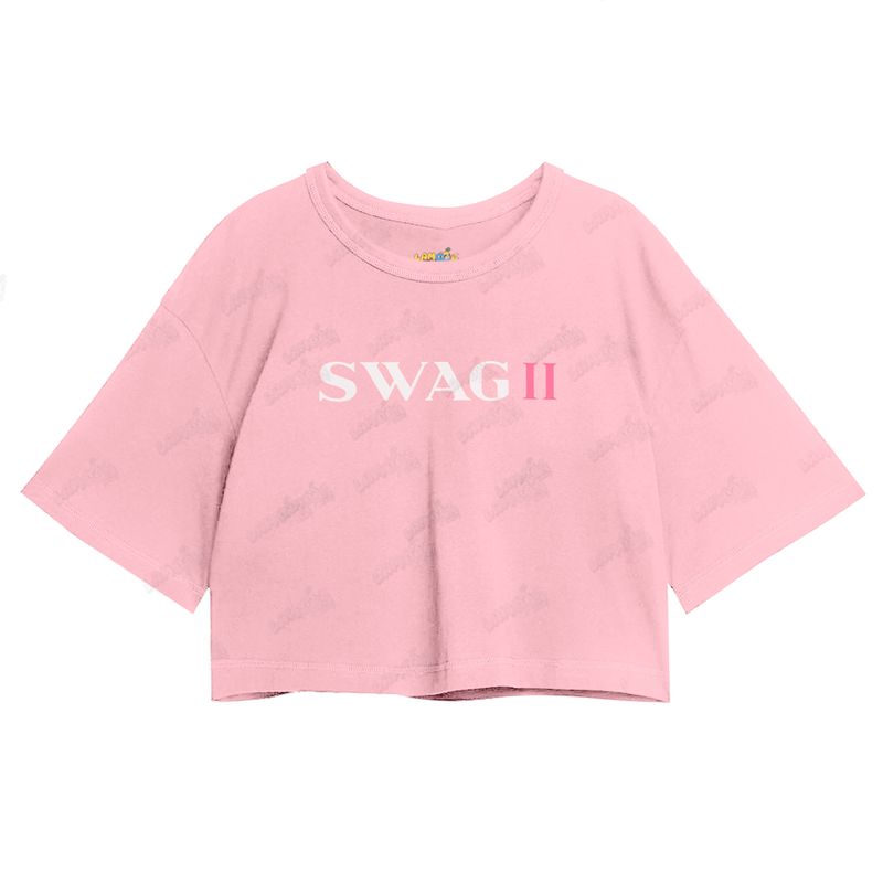 Cropped Oversized Algodão Justin Bieber Swag II