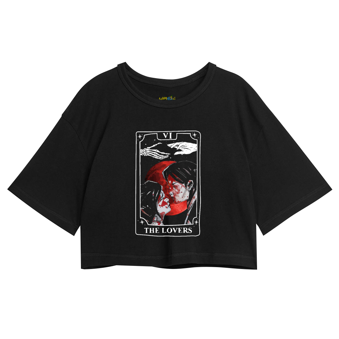 Cropped Oversized My Chemical Romance The Lovers