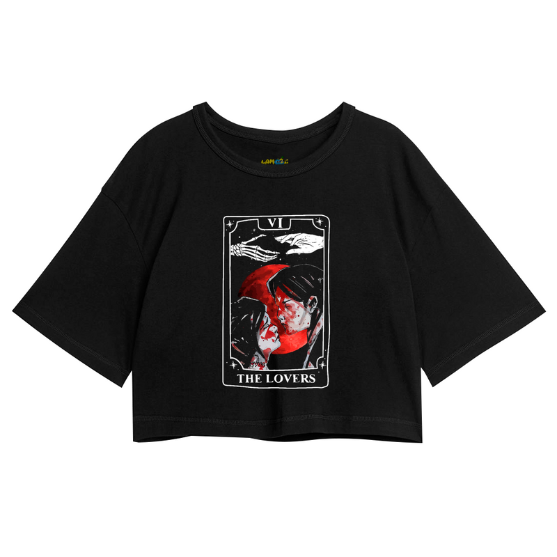 Cropped Oversized My Chemical Romance The Lovers