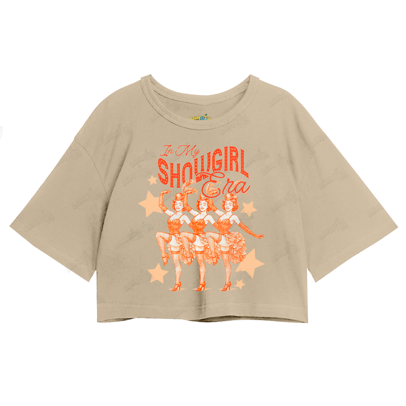 Cropped Oversized Algodão Taylor Swift Showgirl Era 1