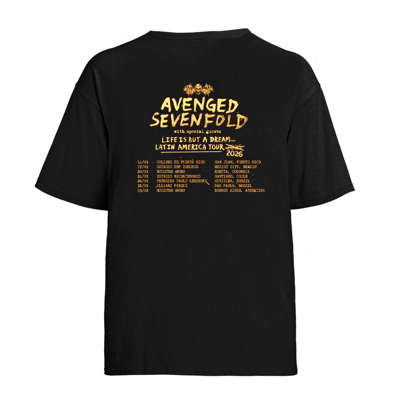 Camiseta Algodão Avenged Seven Fold Cavaleiro FC