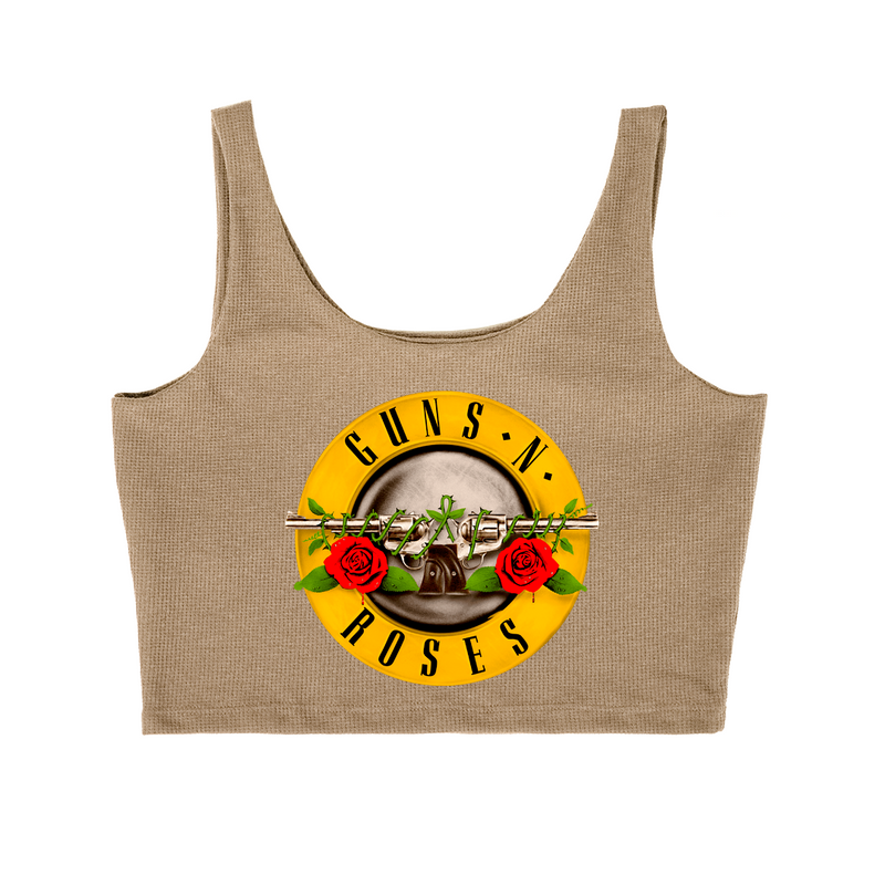 Cropped Cavado Roses Banda Logo Vintage