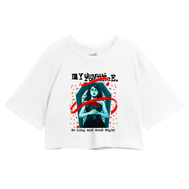 Cropped Oversized My Chemical Romance So Long And Good Night