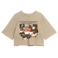 Cropped Oversized Algodão T shirt Travis Scott Jack Boys II