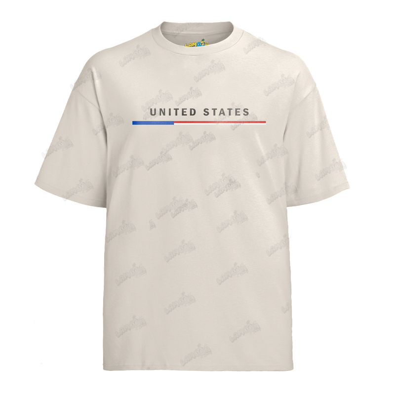 Camiseta Algodão United States Bandeira PQ