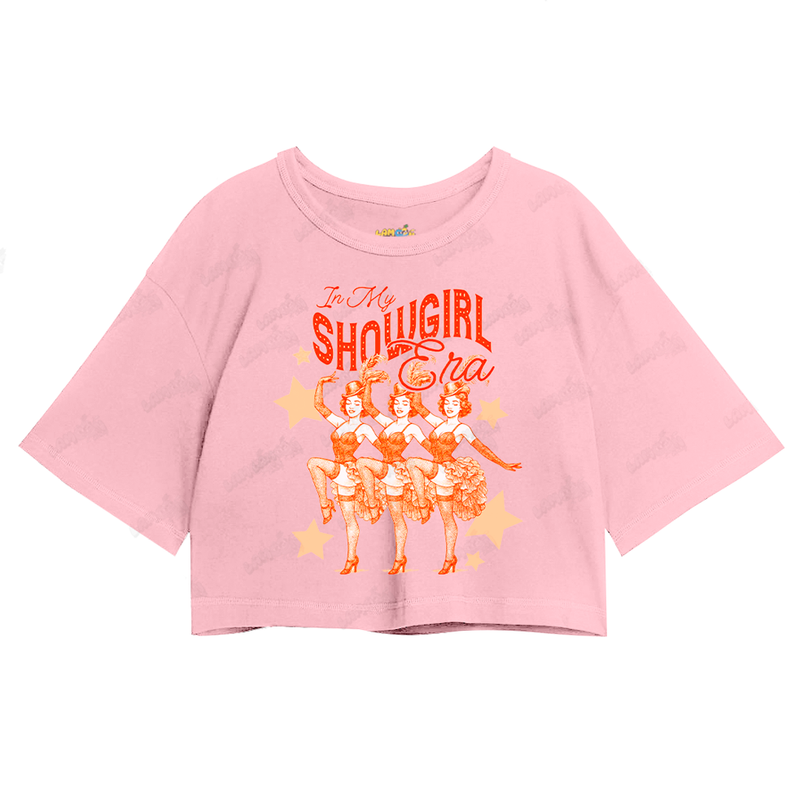 Cropped Oversized Algodão Taylor Swift Showgirl Era 1