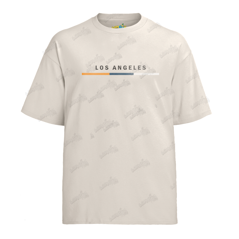 Camiseta Algodão Los Angeles Bandeira PQ