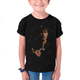Camiseta Infantil Algodão Justin Bieber Dedo do Meio