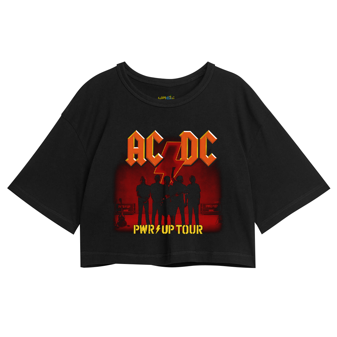 Cropped Oversized AC PWR World Tour 2026 Datas FC