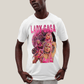 Camiseta Algodão Unissex T shirt- Lady Gaga Alienigena Pink