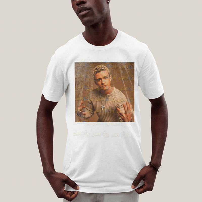 Camiseta Algodão Unissex T shirt- Justin Timberlake Jovem Nsync