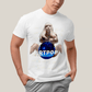 Camiseta Algodão Unissex T shirt- Lady Gaga Bola Azul