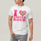 Camiseta Algodão Unissex T shirt- I Love Cooper Koch-