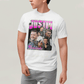 Camiseta Algodão Unissex T shirt-  Justin Timberlake Pink