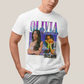 Camiseta Algodão Unissex T shirt Vintage Olivia Rodrigo Sour 1