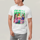 Camiseta Algodão Unissex T shirt Olivia Rodrigo Cantora Verde