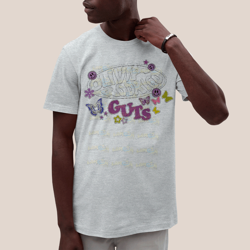 Camiseta Algodão Unissex T shirt Olivia Rodrigo Bad Idea Right FC